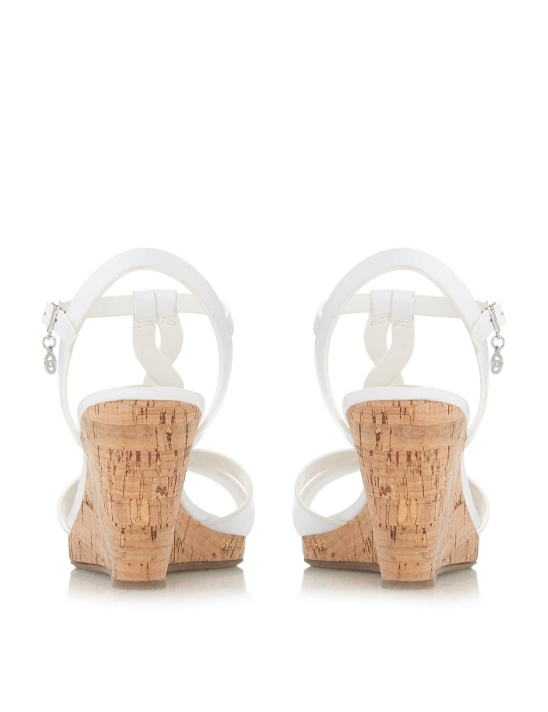 T bar wedge sale shoes