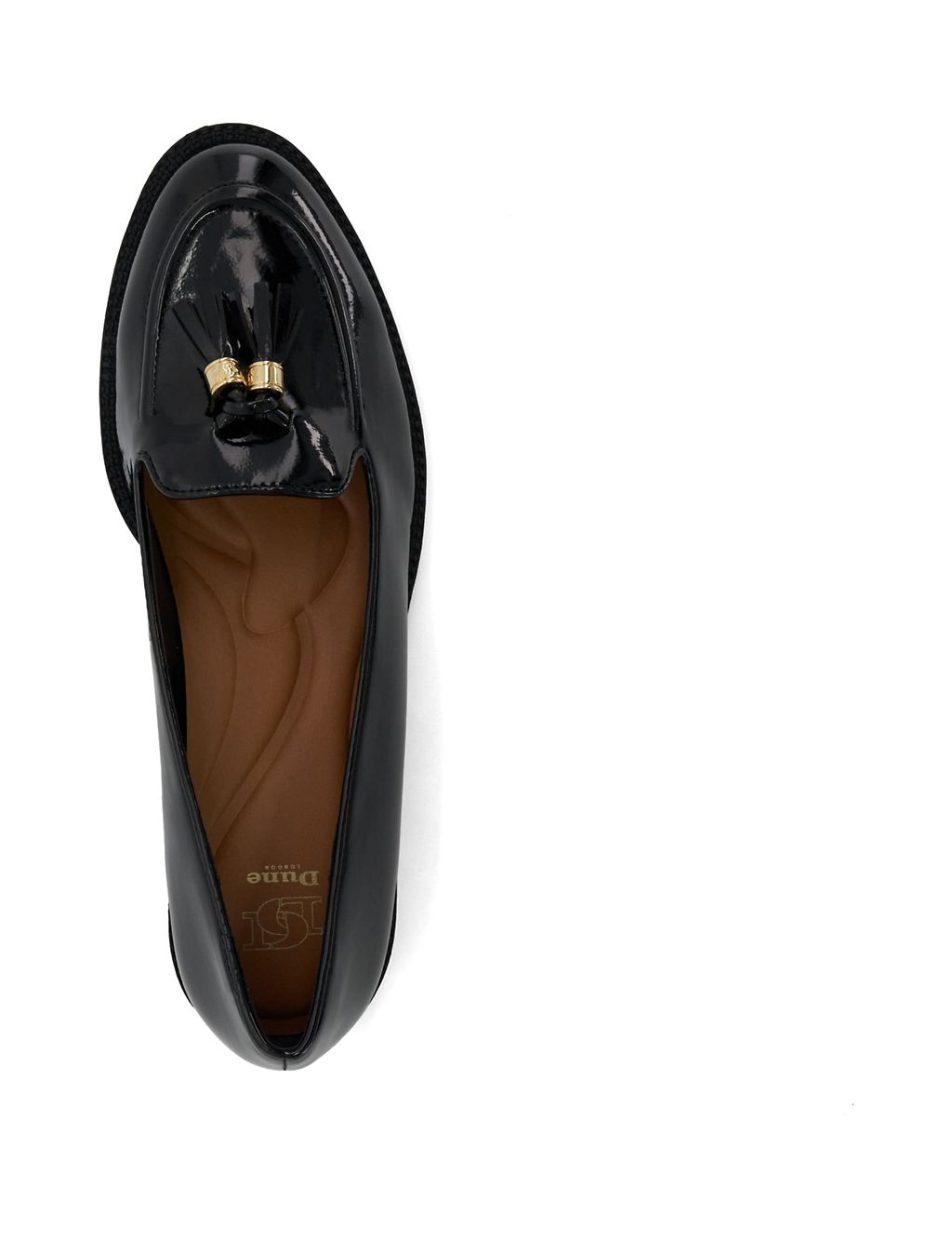 Leather Tassel Flat Loafers 5 of 7