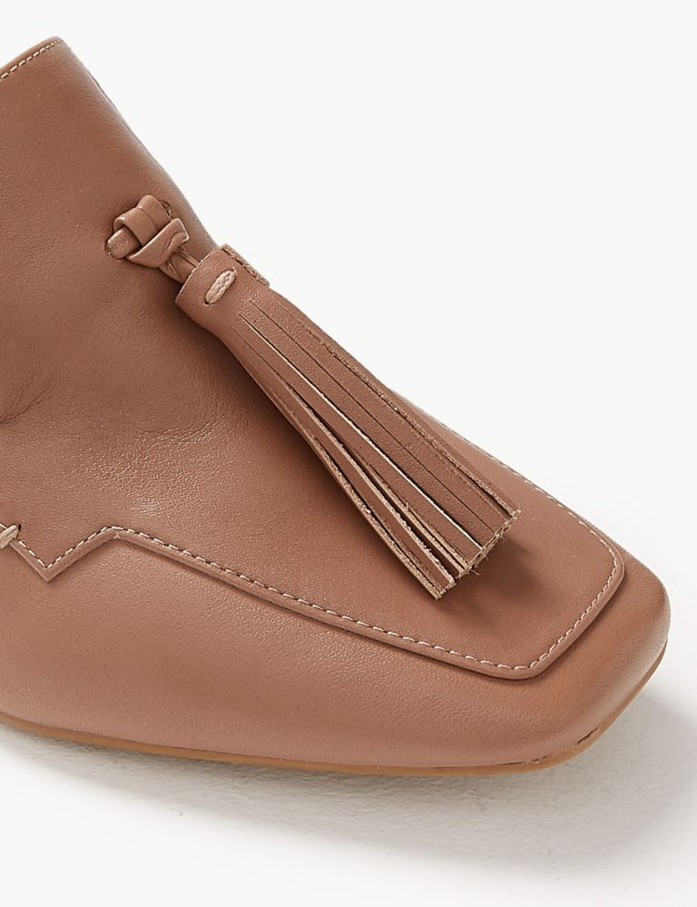 Leather Tassel Loafers 4 of 5