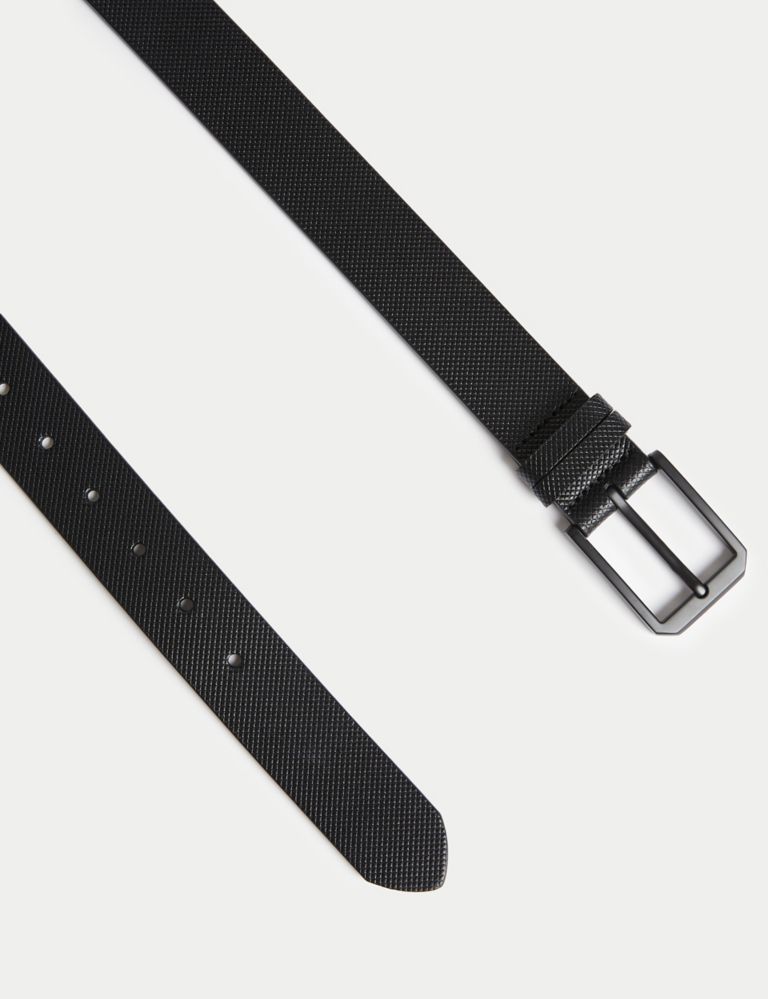 Leather Textured Belt | M&S Collection | M&S