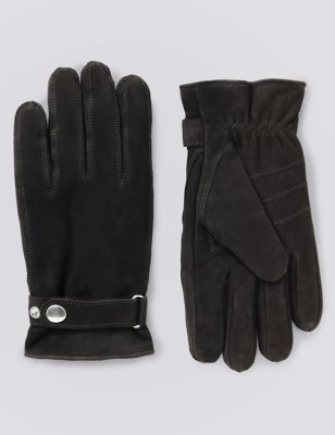 Leather Thinsulate™ Gloves with Adjustable Cuffs Image 1 of 1