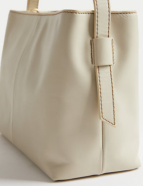 Leather Top Handle Shoulder Bag Image 2 of 4