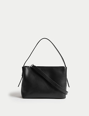 Leather Top Handle Shoulder Bag Image 2 of 5
