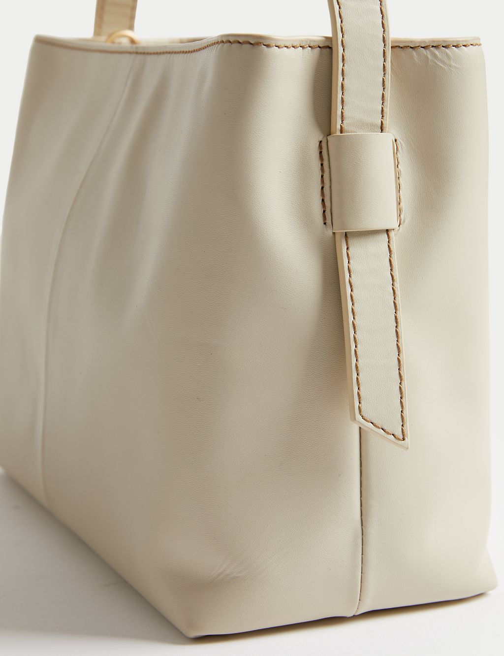 Leather Top Handle Shoulder Bag 1 of 4