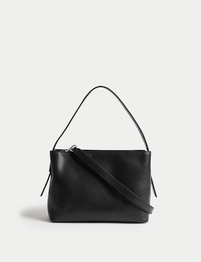 Leather Top Handle Shoulder Bag | M&S Collection | M&S