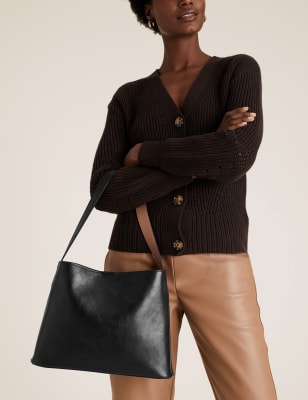 marks and spencer tan bag