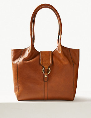 Leather Tote Bag Image 2 of 6