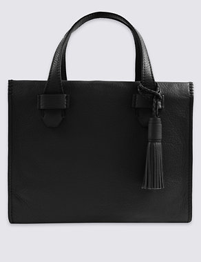 Leather Tote Bag Image 2 of 5