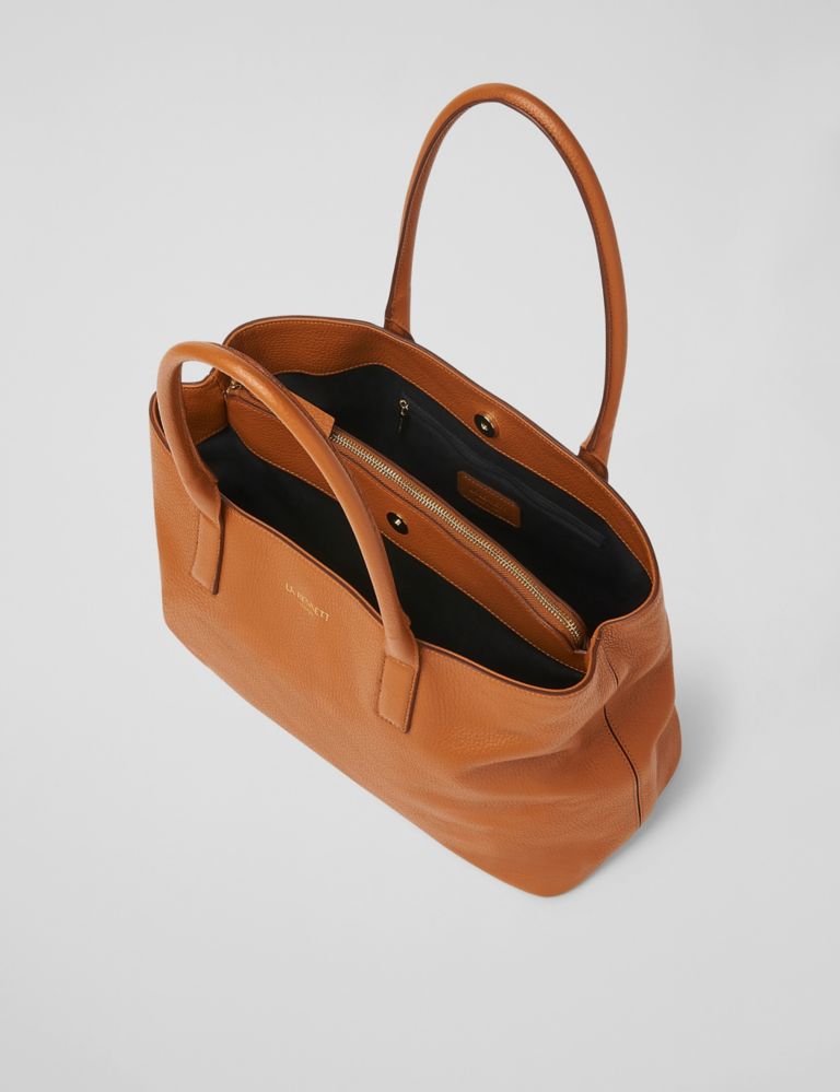 Leather Tote Bag 2 of 3