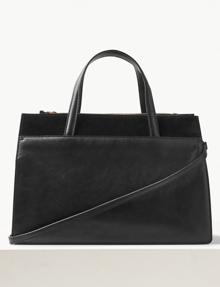 Leather Tote Bag 2 of 6