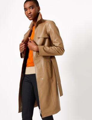 m&s wrap coat