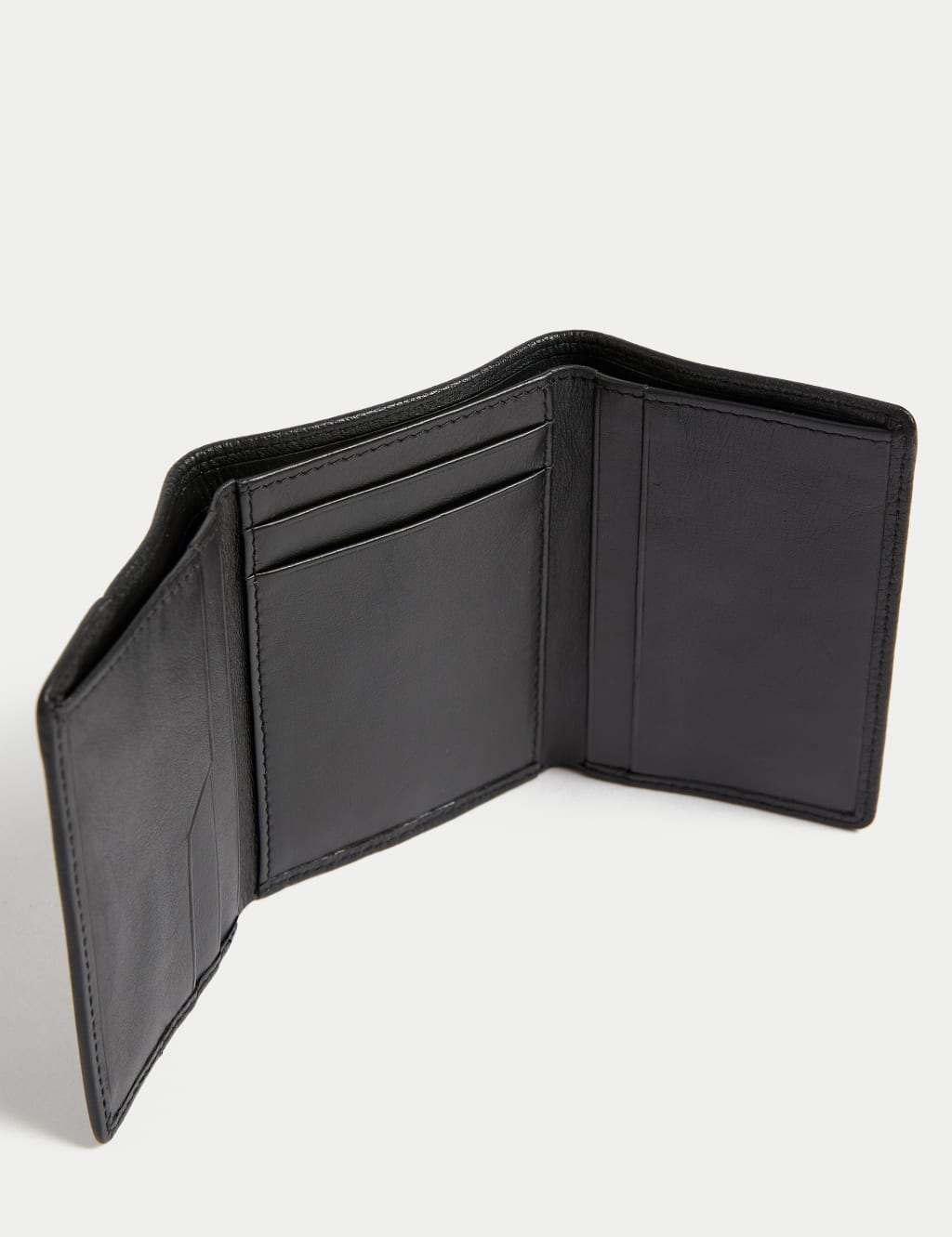 Leather Tri fold Wallet