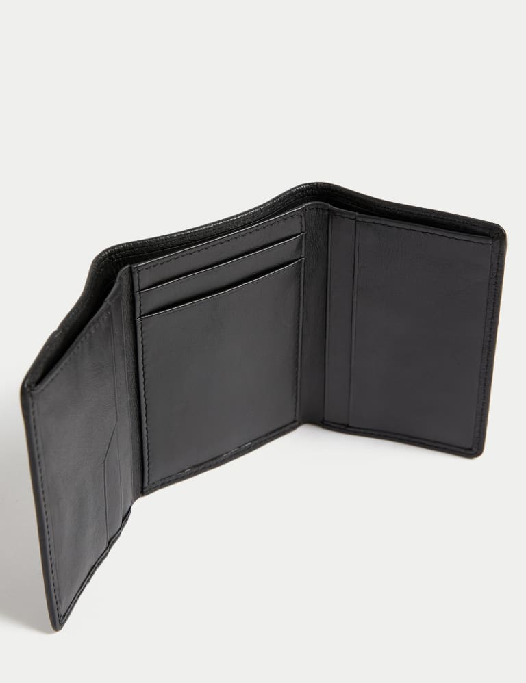 Leather Tri fold Wallet