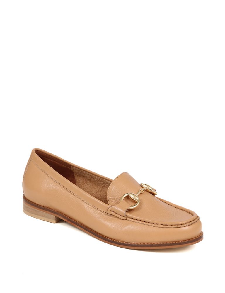 Leather Trim Slip On Loafers 5 of 8