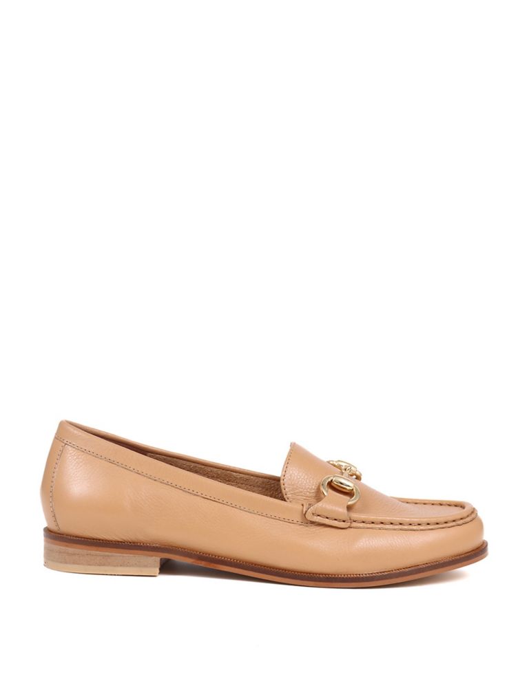 Leather Trim Slip On Loafers 3 of 8