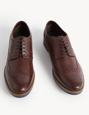 Leather Trisole Brogues Image 2 of 4