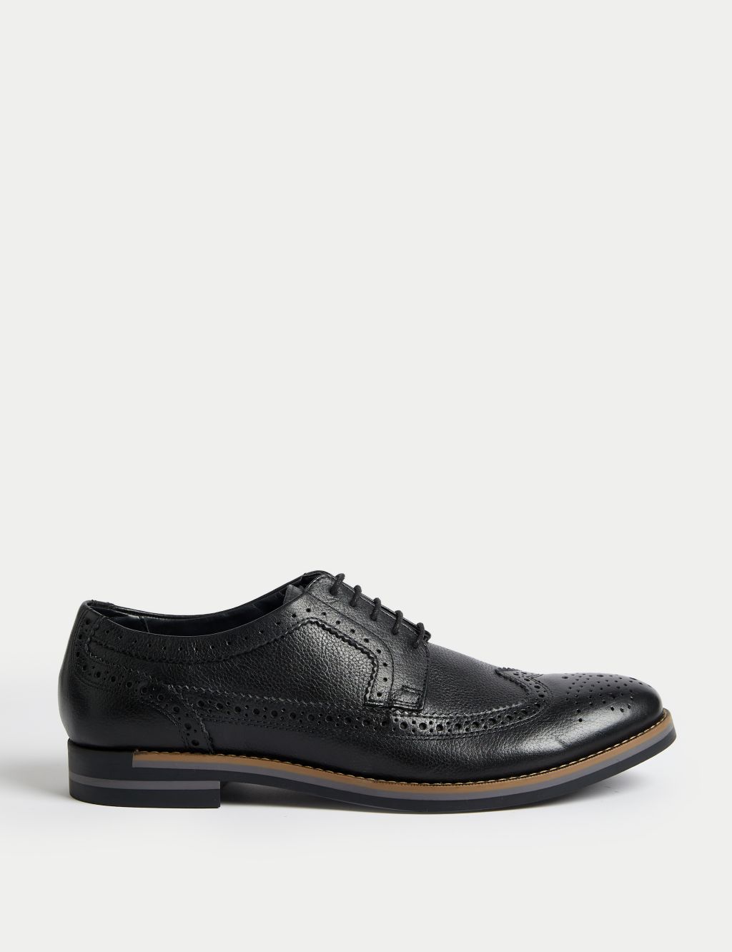 Buy Leather Trisole Brogues | M&S Collection | M&S