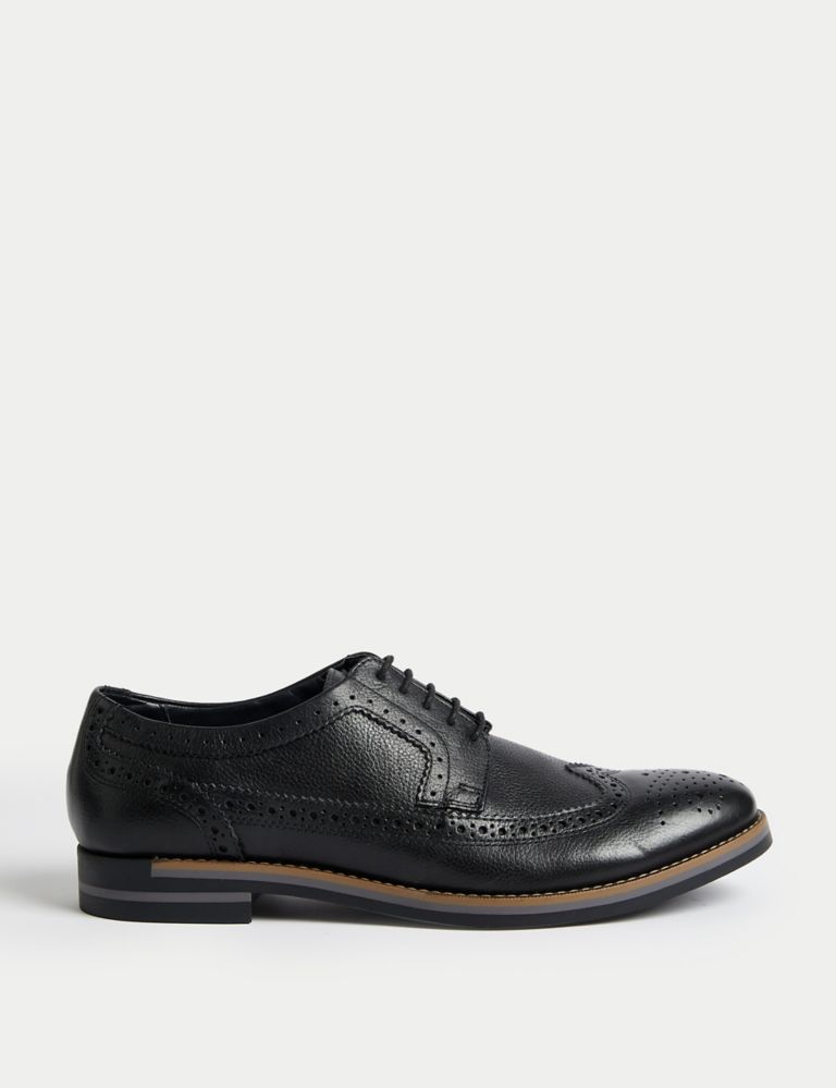 Leather Trisole Brogues 1 of 4