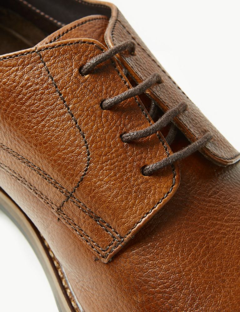 Leather Trisole Lace-up Derby Shoes 5 of 6