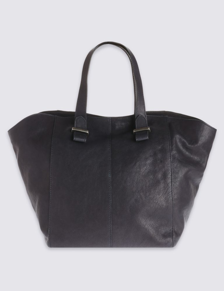 Leather Tumble Bar Shopper Bag 1 of 4
