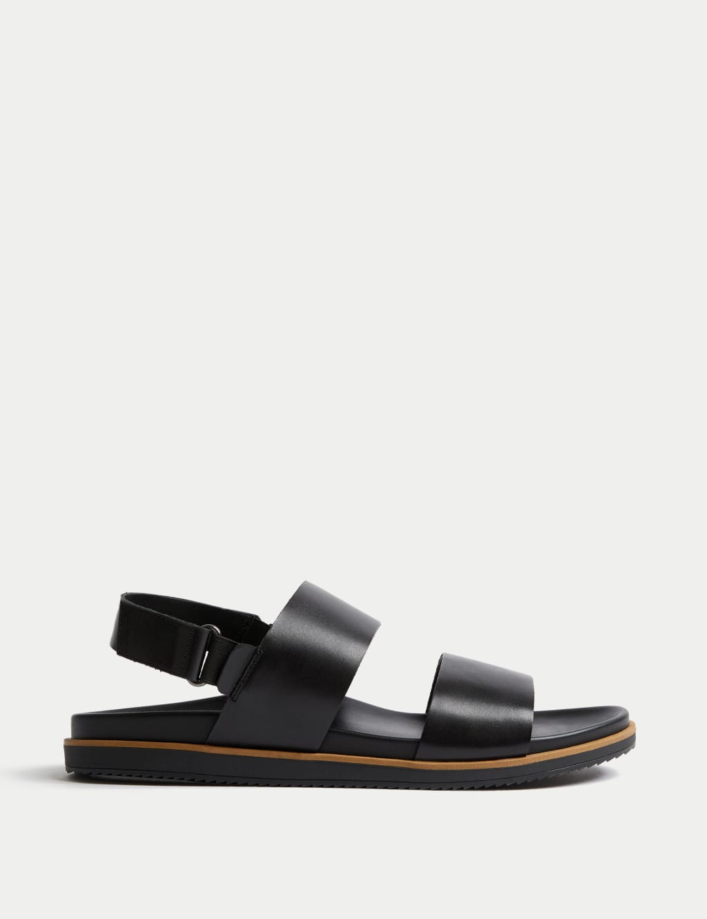 Leather Two Strap Riptape Sandals | Autograph | M&S