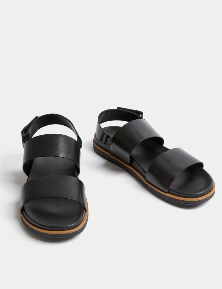 M&s mens leather sandals cheap