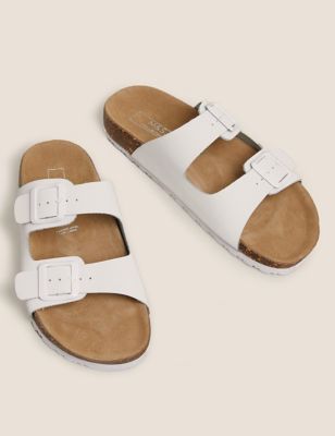 marks and spencer white sandals
