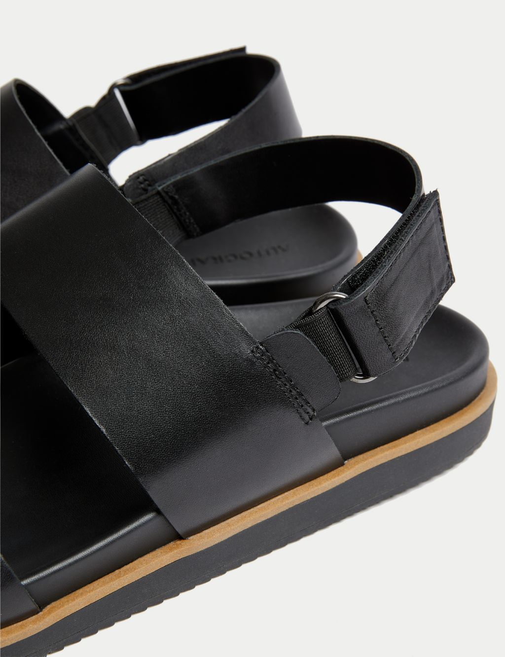 Leather Two Strap Sandals 2 of 5