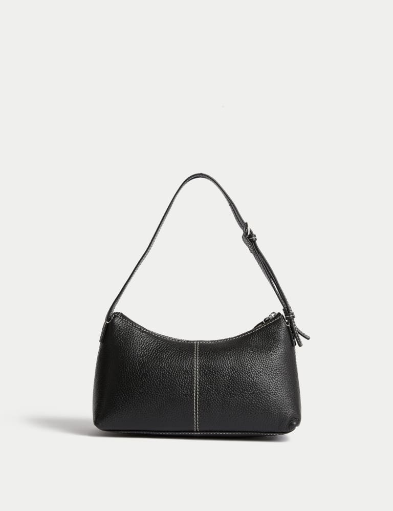 Leather Underarm Shoulder Bag 3 of 4