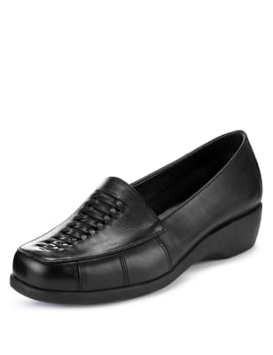 M&s hot sale footglove loafers