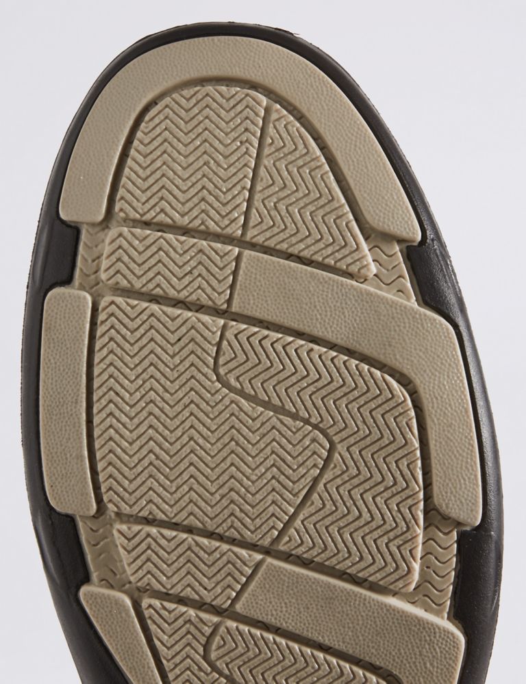 Leather Waxy Slip-on Shoes with Airflex™ 5 of 6