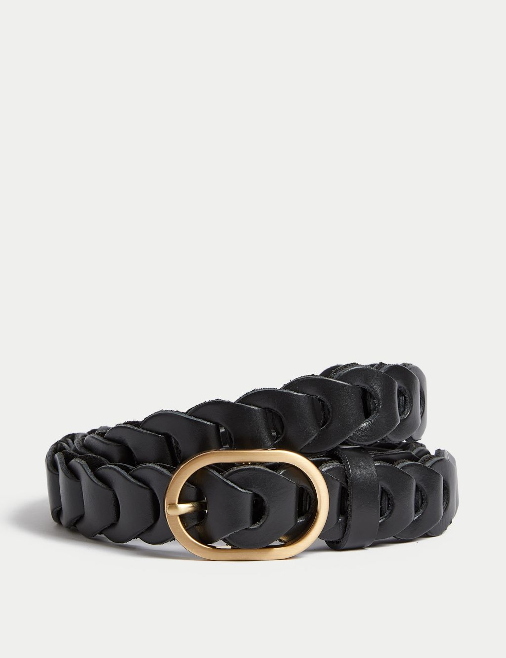 Leather Weave Jean Belt | M&S Collection | M&S