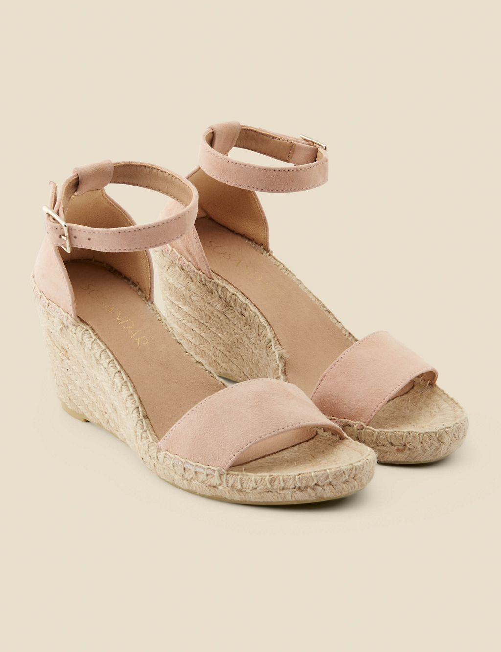 Leather Wedge Espadrilles 1 of 2