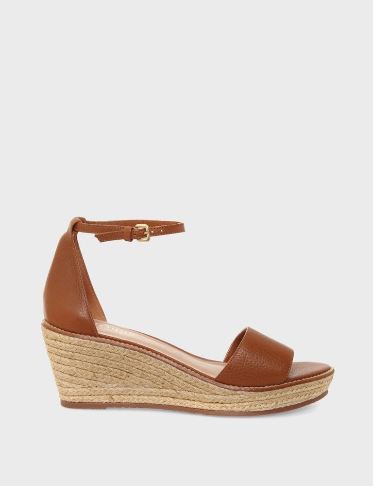 Leather Wedge Espadrilles 2 of 6