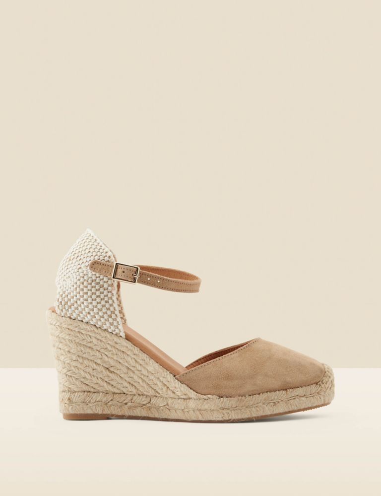 Leather Wedge Espadrilles 2 of 7