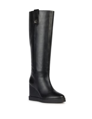 Emma knee high wedge on sale boot