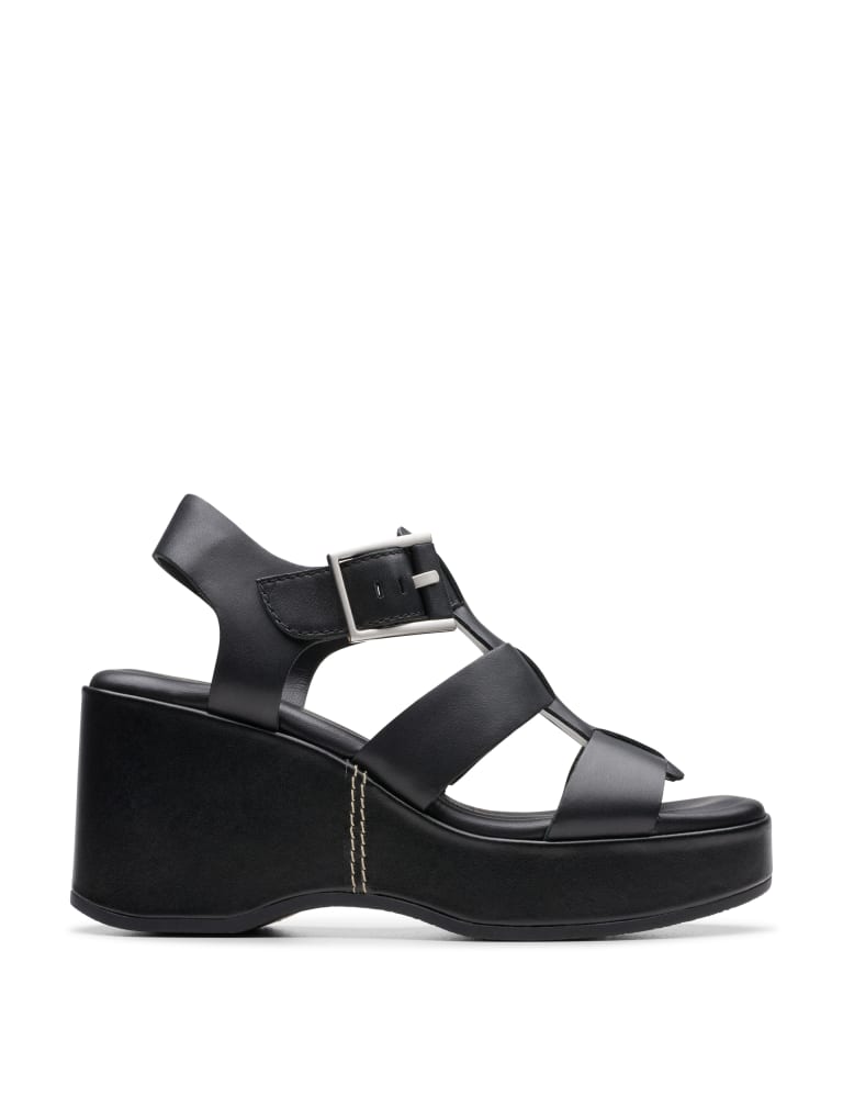 Clarks white wedge sandals on sale