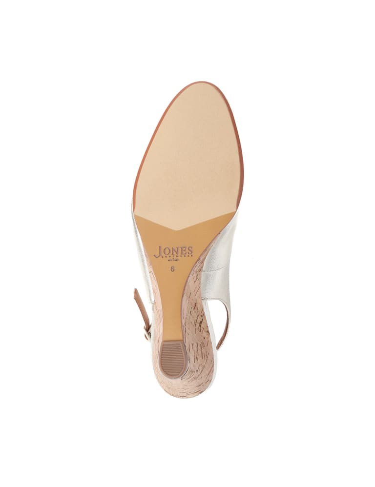 Nude sling back new arrivals wedges