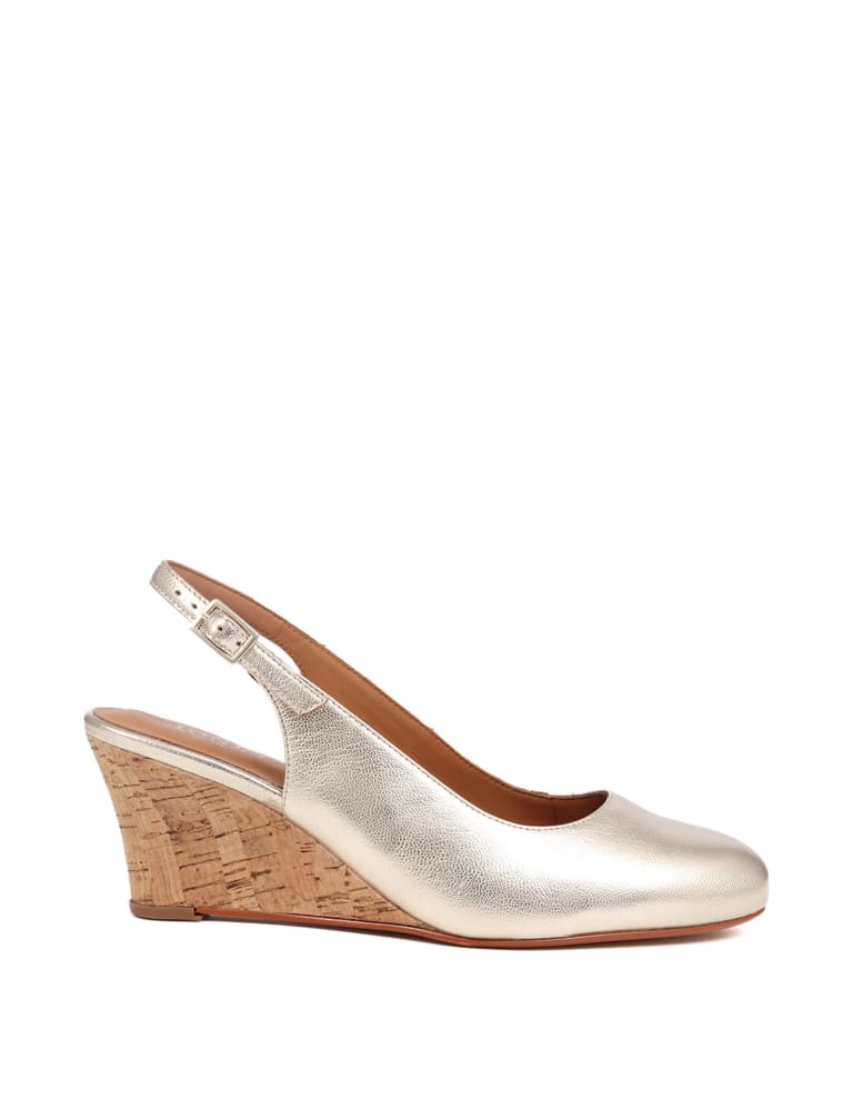Slingback wedge discount