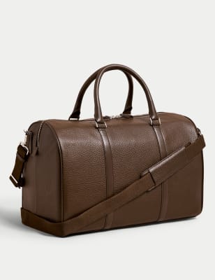Leather Weekend Bag Image 2 of 5
