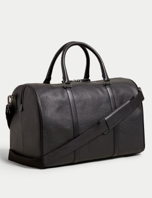 Leather Weekend Bag Image 2 of 5