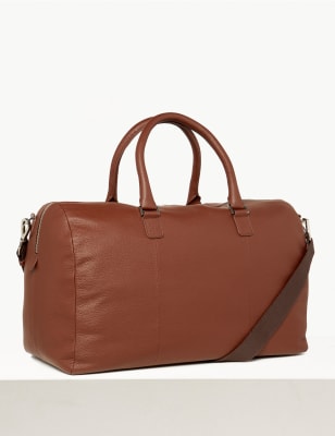 M s leather outlet holdall