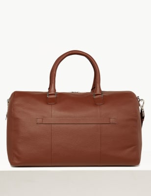 Marks and spencer mens leather holdall new arrivals