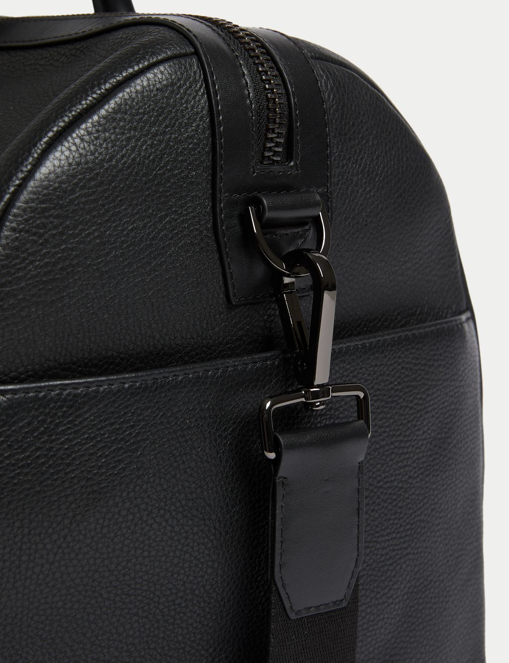 Leather Weekend Bag | Autograph | M&S