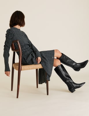 Marks and spencer outlet knee boots