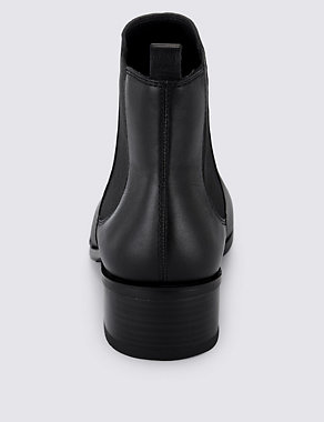 Leather Wide Fit Chelsea Ankle Boots Image 2 of 3