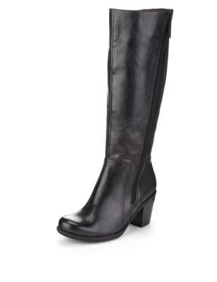 Ladies wide fit long on sale boots