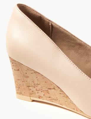 Wedge court sale shoes