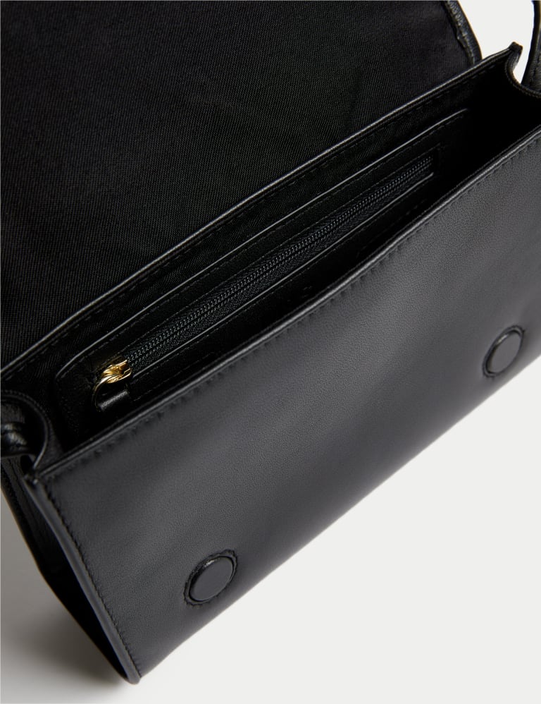 Minimalist black crossbody on sale bag