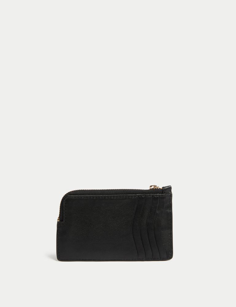 Leather Zip Around Purse | M&S Collection | M&S